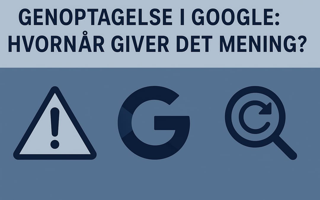 Genoptagelse i Google