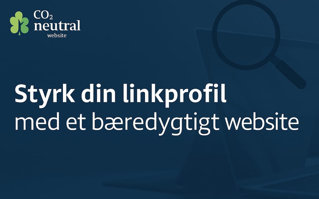 Sådan får du maksimal SEO-effekt ud af IngenCO2-certifikaterne