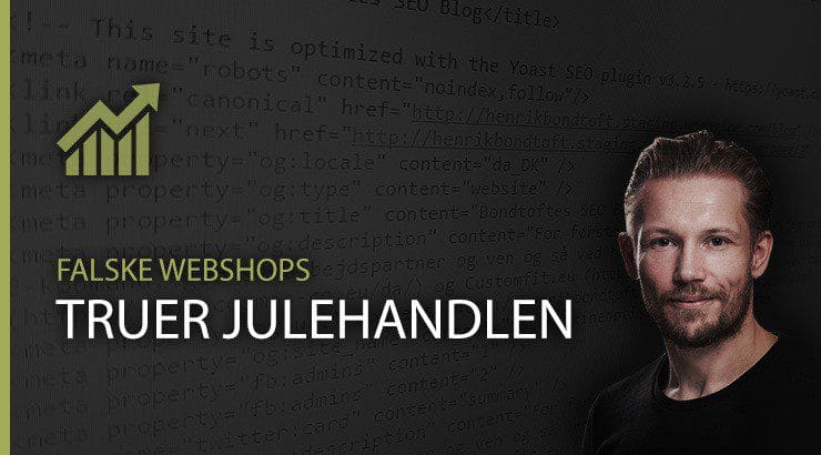 Falske webshops truer julehandlen