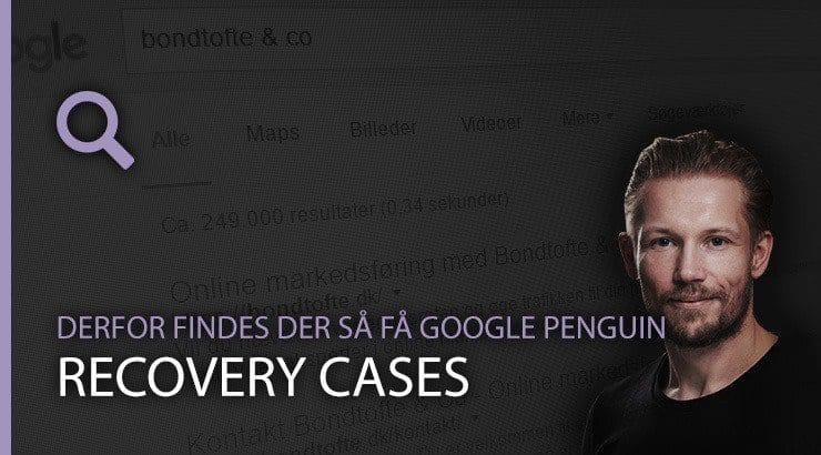 Derfor findes der så få Google Penguin recovery-cases