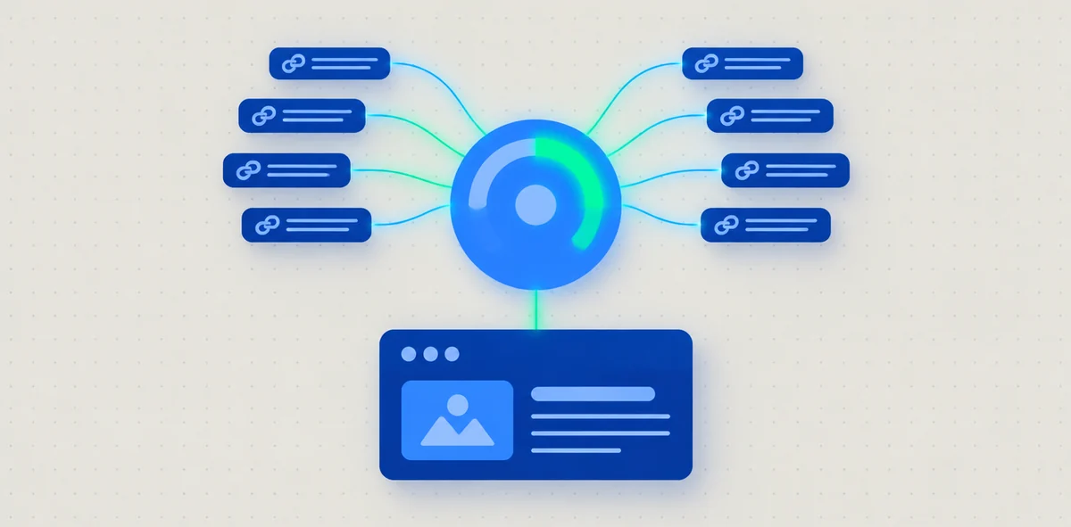 Domain Authority samler et domænes linkstyrke i én score