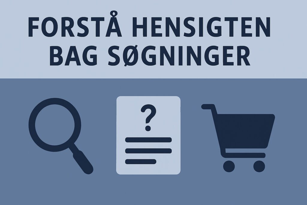 Identificer dine besøgendes hensigt