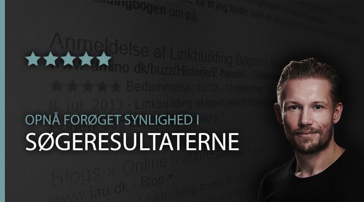 Opnå forøget synlighed i søgeresultaterne