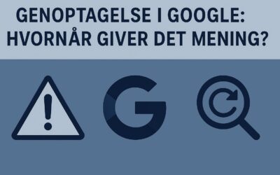 Genoptagelse i Google