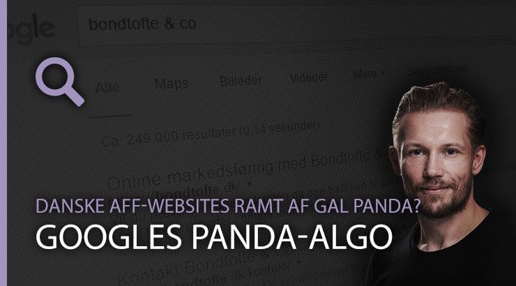 Danske affiliate-sites ramt af gal Panda?