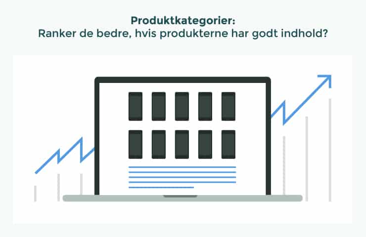 Har produkt og kategoritekster indflydelse på hinandens rankings?