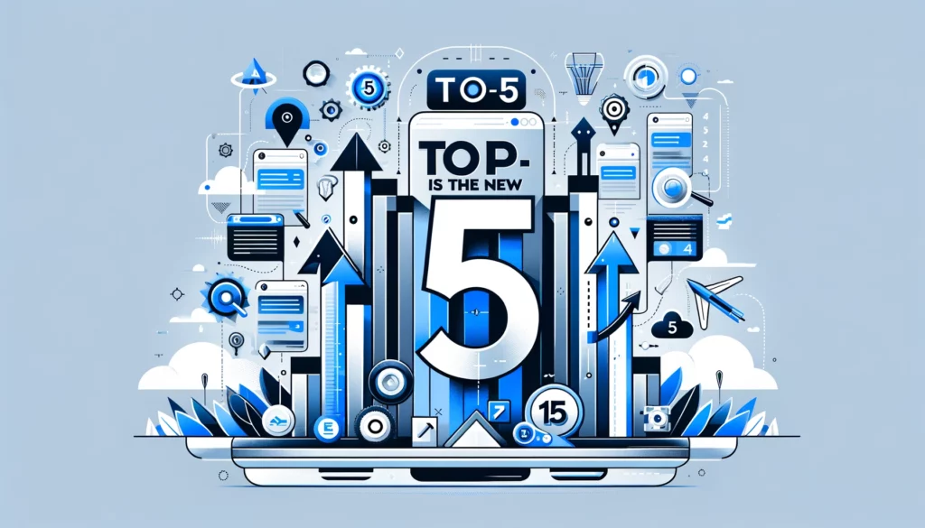 Top-5 er det nye top-10 i de organiske søgeresultatsider