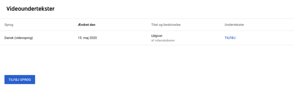 Sådan tilføjer du undertekster til din YouTube-video