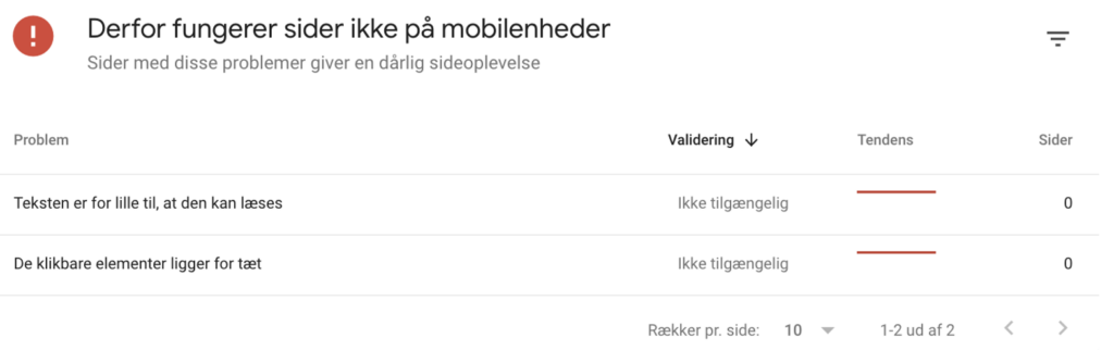 Et skærmbillede af Googles søgemaskine.
