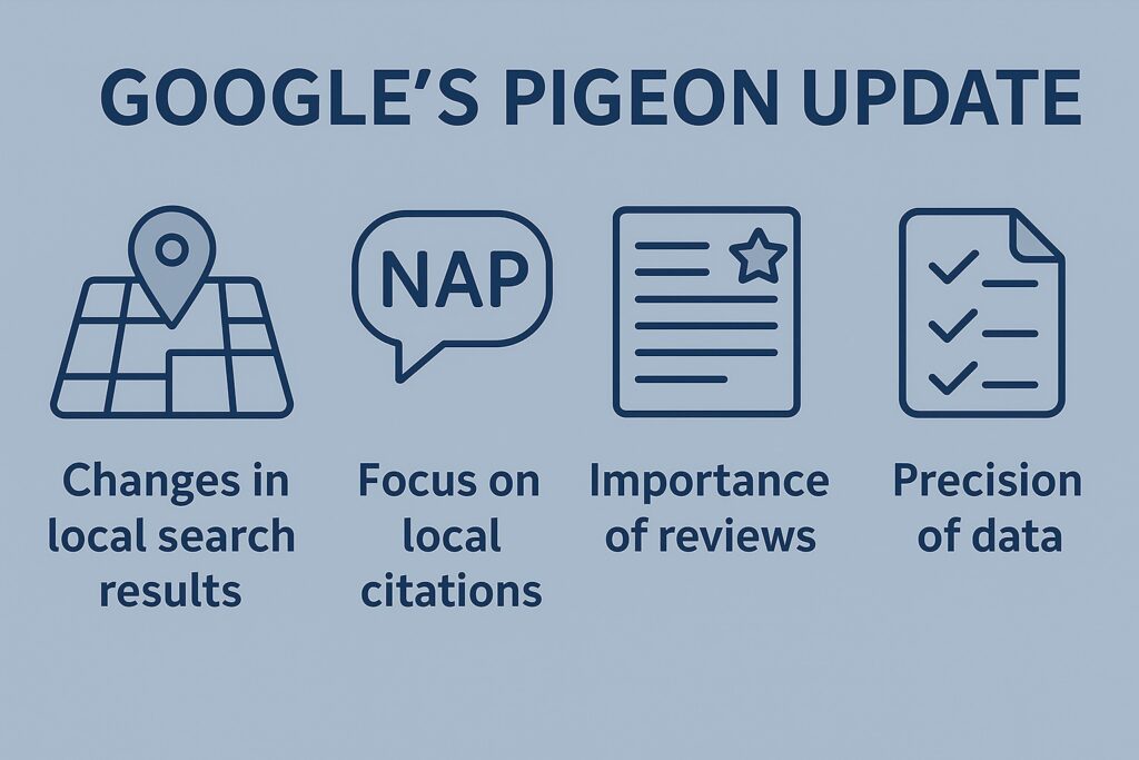 Google Pigeon – Den store lokale søgealgoritmeopdatering
