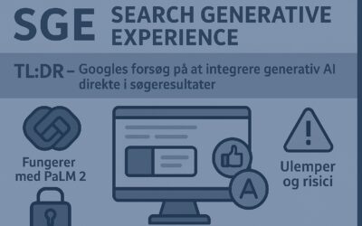 Search Generative Experience – Googles SGE, AI ovenpå SERPs