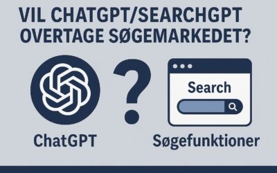 Vil ChatGPT/SearchGPT overtage søgemarkedet for Google og andre søgemaskiner?