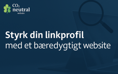 Sådan får du maksimal SEO-effekt ud af IngenCO2-certifikaterne