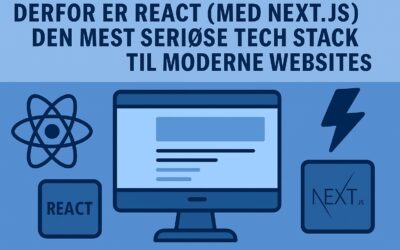Derfor er React og Next.js den stærkeste tech stack til SEO og moderne websites