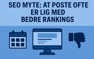 Er det vigtigt ift. SEO, at udgive nyt indhold?
